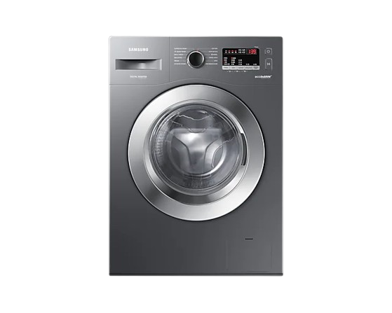 Samsung 7.0 kg Front Load Washing Machine with EcoBubble, DIT Motor, Hygiene Steam, WW70R22EK0X