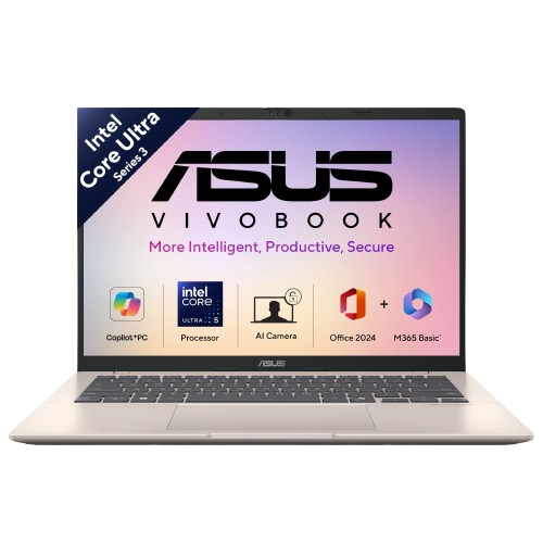 ASUS Vivobook 14 AI Intel Core Ultra 5 325 16GB 512GB 14" FHD+ Intel Graphics Windows 11 Home MSO - X1407AA-LY028WS
