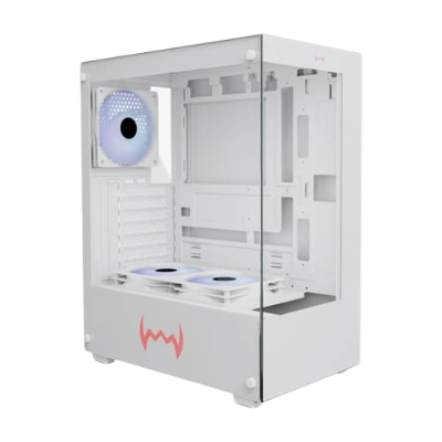 Dawg X 430 ARGB ATX Mid Tower White Case