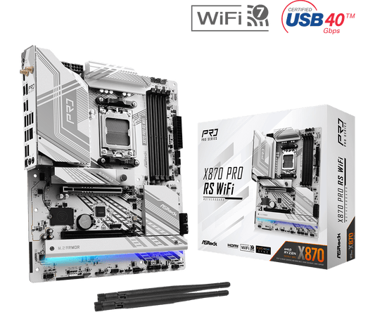 ASRock X870 Pro RS WIFI AMD Motherboard