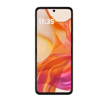 Motorola Razr 50 Ultra 5G 12 GB RAM, 512 GB, Peach Fuzz, Mobile Phone with Moto Buds+ Earphone