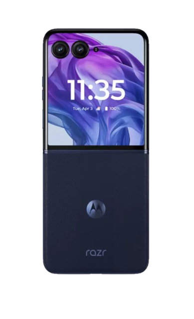 Motorola Razr 50 Ultra 5G 12 GB RAM, 512 GB, Midnight Blue, Mobile Phone with Moto Buds+ Earphone