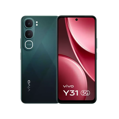 vivo Y31 5G 6GB+128GB Coral Green | Snapdragon 4 Gen 2 | 6500mAh | 44W FlashCharge