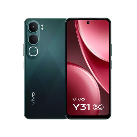 vivo Y31 5G 6GB+128GB Coral Green | Snapdragon 4 Gen 2 | 6500mAh | 44W FlashCharge