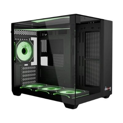 Dawg Y 740 ARGB M-ATX Cube PC Case