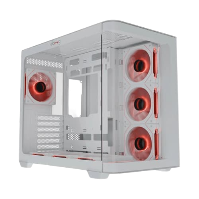 Dawg Y 820 ARGB ATX Mid Tower White Case