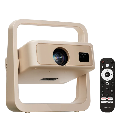Wzatco Yuva Infinity, Google TV Official, Native 1080P, Projector 4k Ultra HD