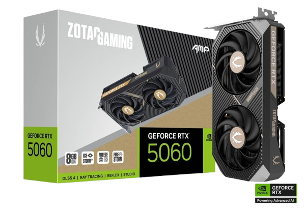 ZOTAC GAMING GeForce RTX 5060 AMP 8GB DDR7 - ZT-B50600F-10M