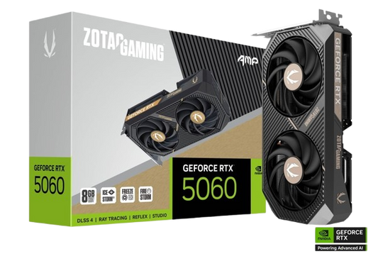 ZOTAC GAMING GeForce RTX 5060 AMP 8GB DDR7 - ZT-B50600F-10M