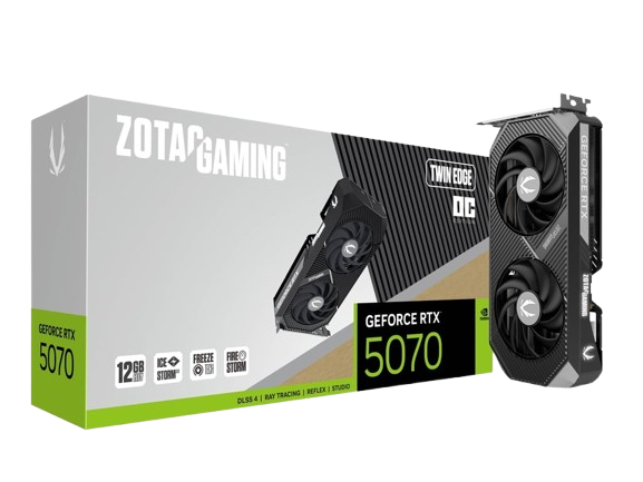 ZOTAC GAMING GeForce RTX 5070 Twin Edge OC ZT-B50700H-10P