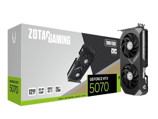 ZOTAC GAMING GeForce RTX 5070 Twin Edge OC ZT-B50700H-10P