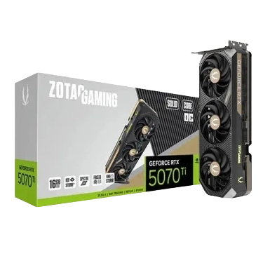 ZOTAC GAMING GeForce RTX 5070 Ti SOLID CORE OC 16GB - ZT-B50710J2-10P