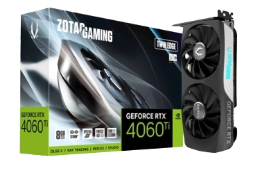 Zotac RTX 4060 Ti Twin Edge OC 8GB Gaming Graphics Card