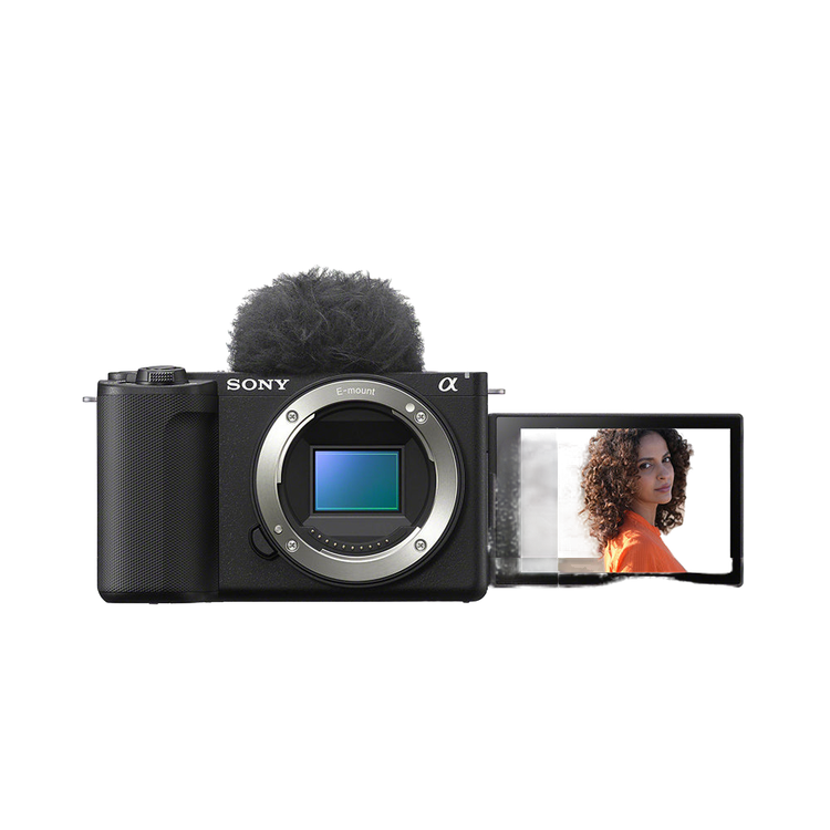 Sony Alpha ZV-E10M2 26 MP Interchangeable Lens Mirrorless Vlog Camera for Creators | APS-C Sensor | 4K 60p with 10bit 4:2:2 Recording - (Black)