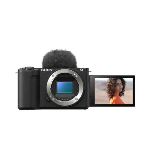 Sony Alpha ZV-E10M2 26 MP Interchangeable Lens Mirrorless Vlog Camera for Creators | APS-C Sensor | 4K 60p with 10bit 4:2:2 Recording - (Black)
