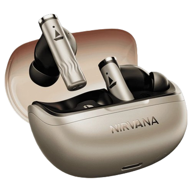 boAt Nirvana Zenith Pro - Wireless Earphones with Spatial Audio, 80H Playback & 50dB Hybrid Adaptive ANC