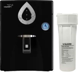 V guard RequPro True High Recovery RO UV UF Alkaline Water Purifier with Stainless Steel Storage Tank, 9 Stage Purification