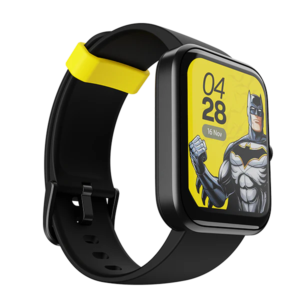 boAt Watch Xtend‌ Batman DC Edition Premium Smart Watch with Alexa Built-in, 1.69" (4.29cm) Big Square Display