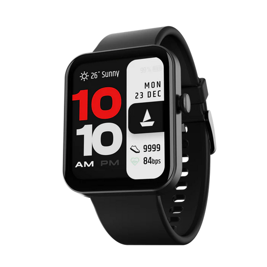 boAt Wave Stride Voice Premium Bluetooth Calling Smartwatch with 1.83" (4.64 cm) HD Display, 100+ Sports Modes, 10 Days Of Battery Life