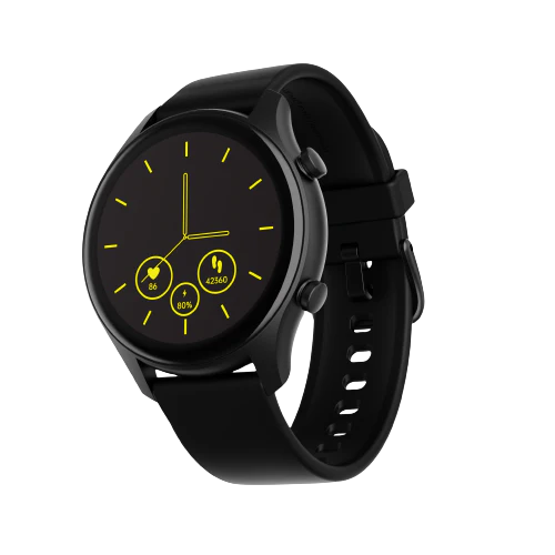 boAt Lunar Call Plus Premium Smartwatch with Bluetooth Calling, 1.43" (3.63cm) AMOLED display, SpO2 Monitoring, 100+ Sports Modes