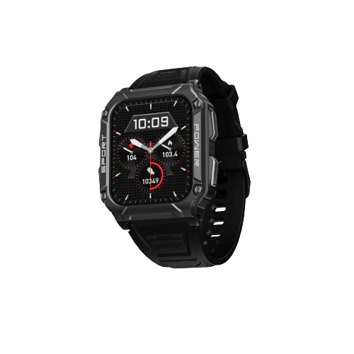 boAt Wave Armour 2 Smartwatch with Bluetooth Calling, 1.96" (4.97cm) HD Display, 100+ Sports Mode, Up to 25 Days Battery