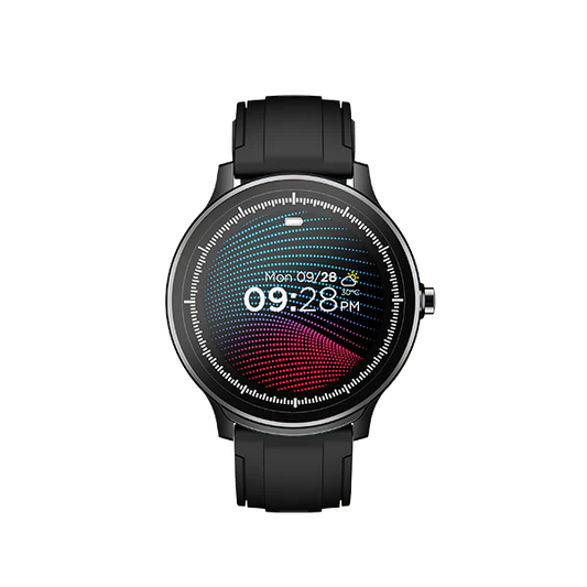 boAt Watch‌ Delta Premium Smart Watch with 1.3" Full-Touch LCD Round Display, 3D hologram User Interface, 300+ Watch Faces