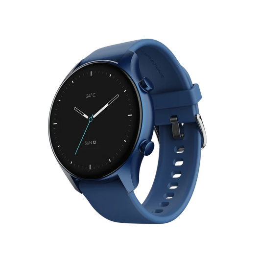 boAt Lunar Connect Plus Bluetooth Calling Smartwatch with AI Noise Cancellation, 1.43" (3.63 cm) Round AMOLED Display