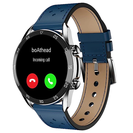 boat Watch‌ Primia Bluetooth Calling Smartwatch with 1.39" (3.53cm) Round AMOLED display, Voice assistant, SpO2, Heart Rate & Stress Monitors