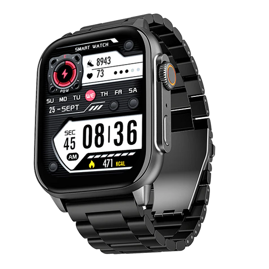 boAt Wave Vivid Premium 2.0" (5.08 cm) AMOLED Display Smartwatch with BT Calling, 100+ Sports Modes, SpO2 Measurement