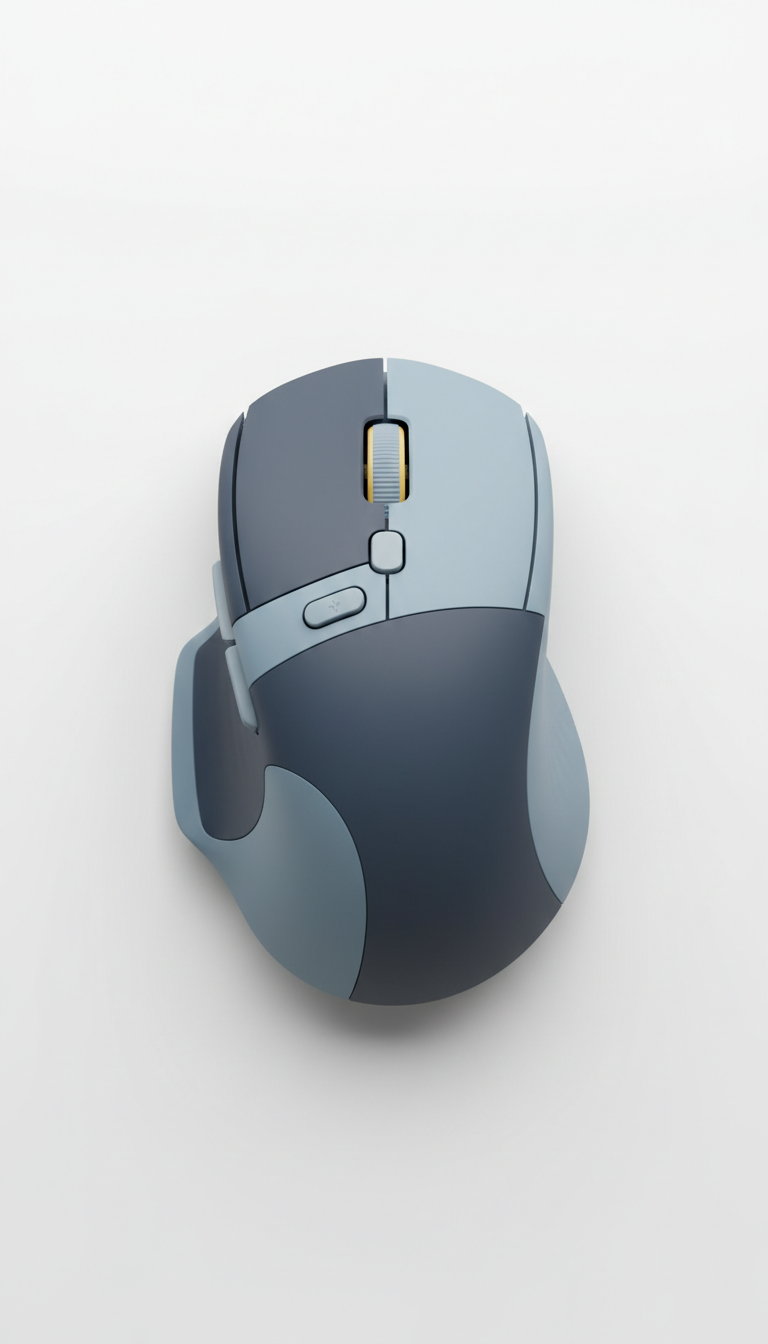 Wireless Ergonomic Mouse for All-Day Comfort
