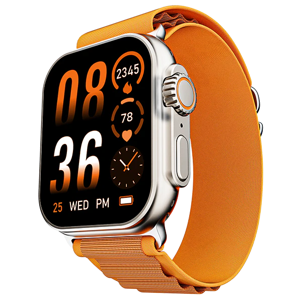 boAt Wave Genesis Pro Smartwatch with 1.96" AMOLED Display, Premium Metal Body, Bluetooth Calling, SpO2 Monitoring