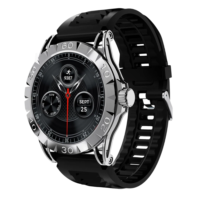 boAt Enigma Orion- Smartwatch with 1.39" HD Display, AI Voice Assistant, HR, SpO2 & Stress Monitoring, Sleep Monitor-active black