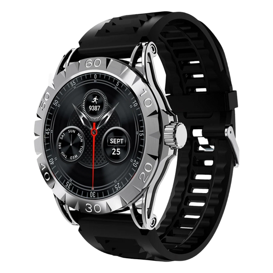 boAt Enigma Orion- Smartwatch with 1.39" HD Display, AI Voice Assistant, HR, SpO2 & Stress Monitoring, Sleep Monitor-active black