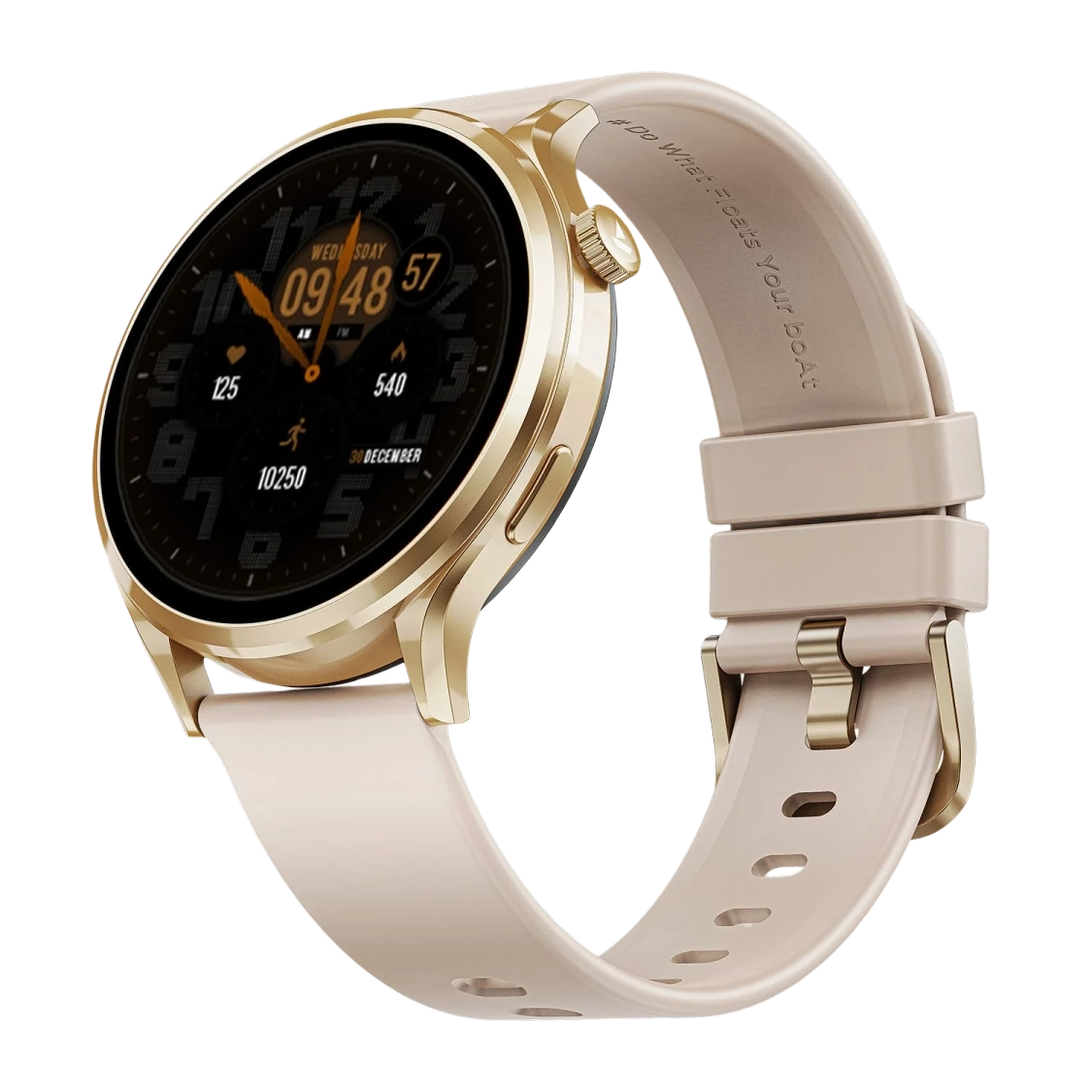 boAt Lunar Discovery Pro- Premium Smartwatch with 1.39" HD Display, Advanced BT Calling &amp; Health Monitoring-cherry blossom