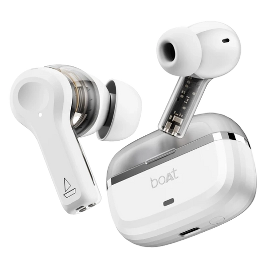 boAt Nirvana Space TWS Earbuds with boAt 360º Spatial Audio, 32dB Active Noise Cancellation