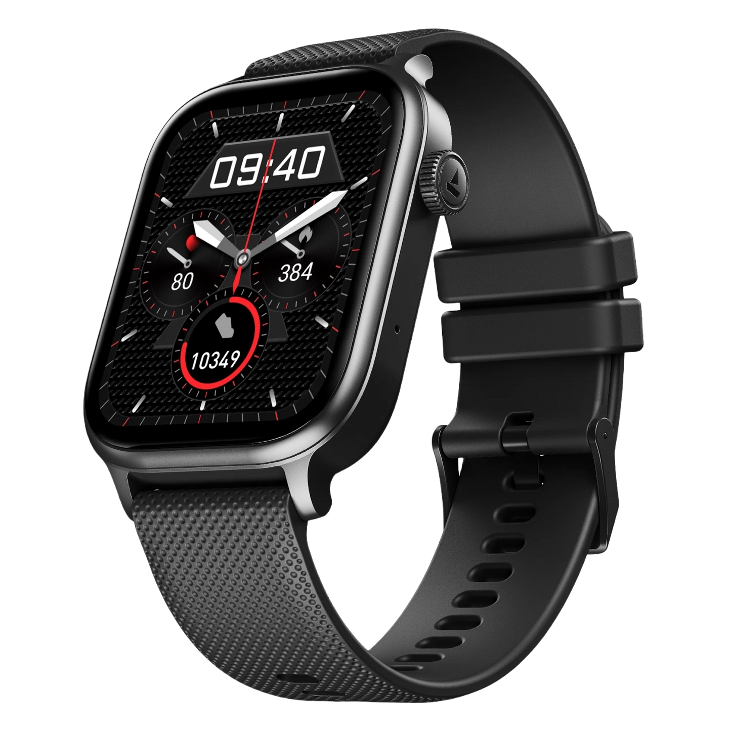 boAt Storm Infinity Plus- Power Packed Smartwatch with HD Display & 20-Day Battery active black