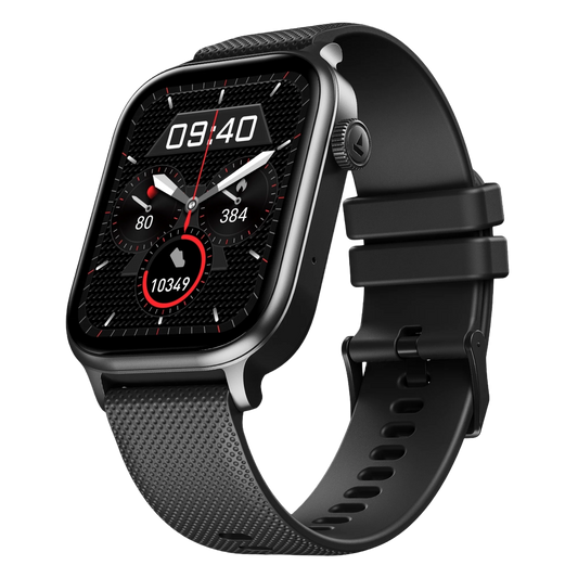 boAt Storm Infinity Plus- Power Packed Smartwatch with HD Display & 20-Day Battery active black