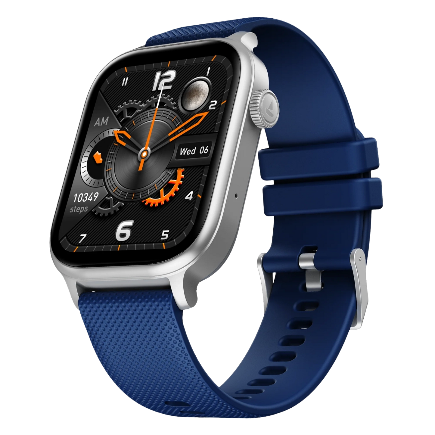 boAt Storm Infinity Plus Power-Packed Smartwatch with HD Display & 20-Day Battery-deep blue