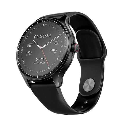 boAt Valour Watch 1 GPS- 1.43" AMOLED Smartwatch with In-Built GPS, 15-Day Battery Life &amp; AI Workout Detection-active black