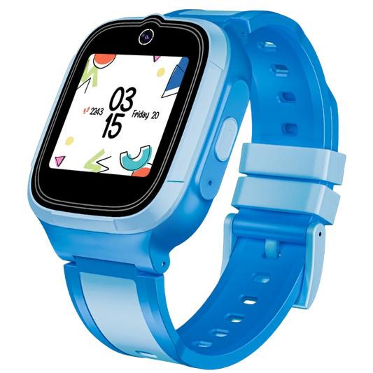 boAt Wanderer Smart- Premium Kids Smartwatch with 4G SIM and Wi-Fi Enabled, In-Built GPS, SOS Alerts, Geo Fencing-sky blue