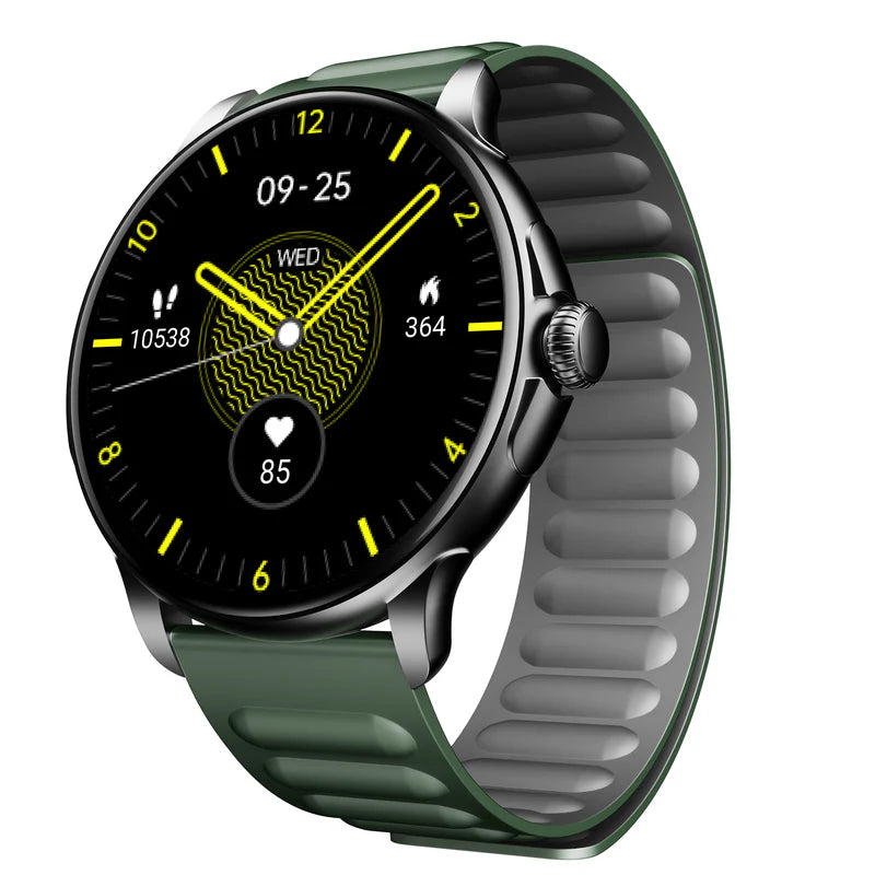 boAt Lunar Oasis Smartwatch with 1.43" AMOLED Display, Turn-By-Turn Navigation, Dynamic User Interface, QR Tray