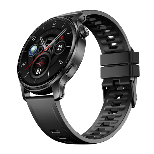 boAt Ultima Prime Smartwatch with 1.43" AMOLED Display, Cloud Watch Faces, Emergency SOS, BT Calling, Functional Crown