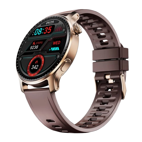 boAt Ultima Prime Smartwatch with 1.43" AMOLED Display, Cloud Watch Faces, Emergency SOS, BT Calling, Functional Crown