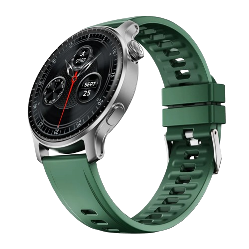 boAt Ultima Prime Smartwatch with 1.43" AMOLED Display, Cloud Watch Faces, Emergency SOS, BT Calling, Functional Crown