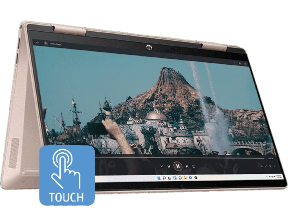 HP Pavilion x360 35.6 cm (14) 2-in-1 Laptop 14-ek1151TU Pink Core i5-1335U 16GB 1TB Intel Iris Graphics Windows11 MSO