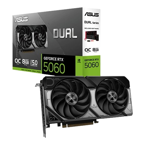 ASUS Dual RTX 5060 OC 8GB GDDR7 Graphics Card - DUAL-RTX5060-O8G