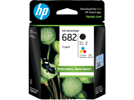 HP 682 Color/Black Ink Cartridge Combo 2-Pack