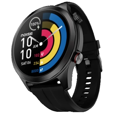NoiseFit Twist Pro Smart WatchJet Black