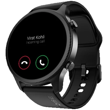 NoiseFit Halo  Metallic Build, BT Calling, 1.43" AMOLED Display, AOD, Gesture Controls