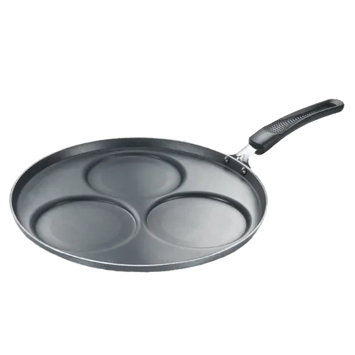 Prestige Omega Select Plus 3-Layer Metal Spoon-friendly Set Dosa Tawa (Black)